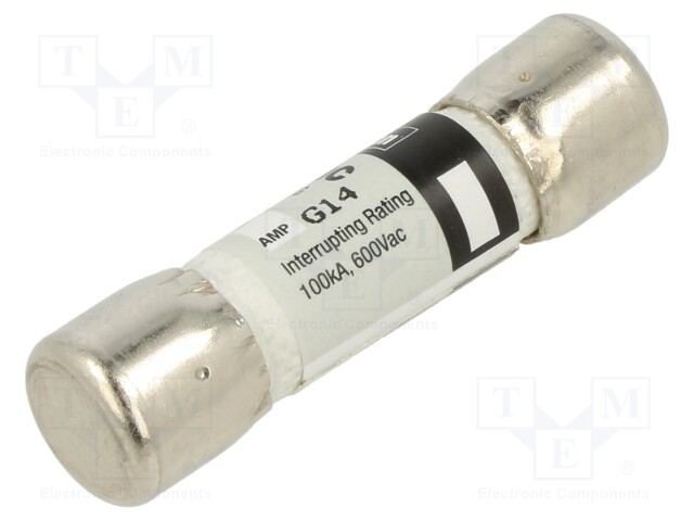 Fuse: fuse; quick blow; 30A; 600VAC; 10,3x38mm; bronze; LIMITRON