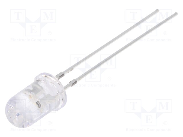 LED; UV; 30°; 20mA; 400-410nm; THT; blinking; 3÷5VDC; 1.8Hz