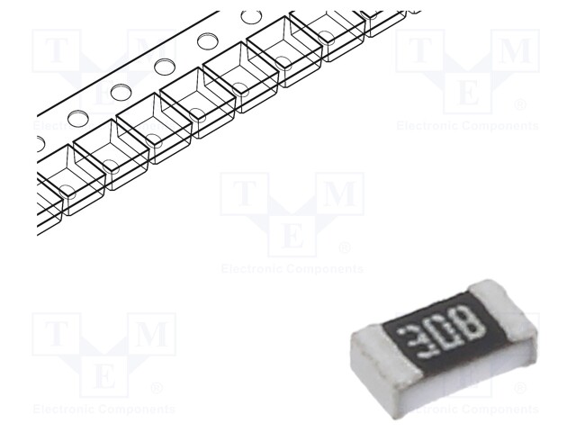 Resistor: thin film; precise; SMD; 0603; 2kΩ; 0.063W; ±0.1%