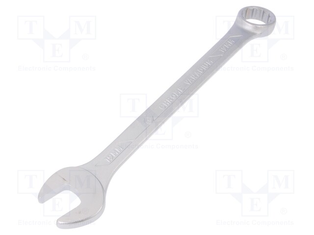 Key; combination spanner; 19mm; Overall len: 230mm; DIN 3113