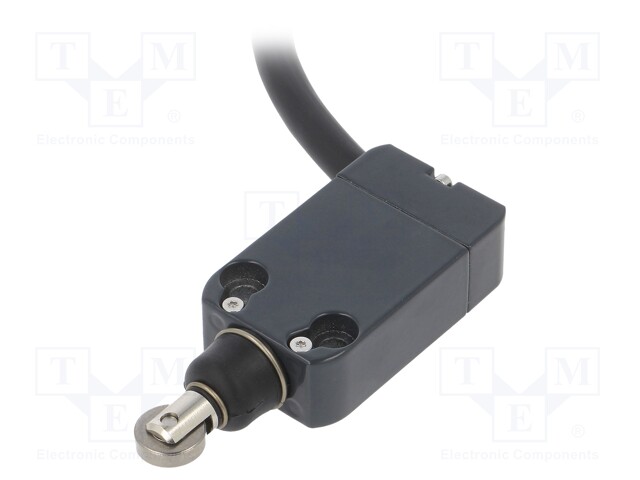 Limit switch; metal roller Ø12mm; NO + NC; 10A; max.250VAC; IP67