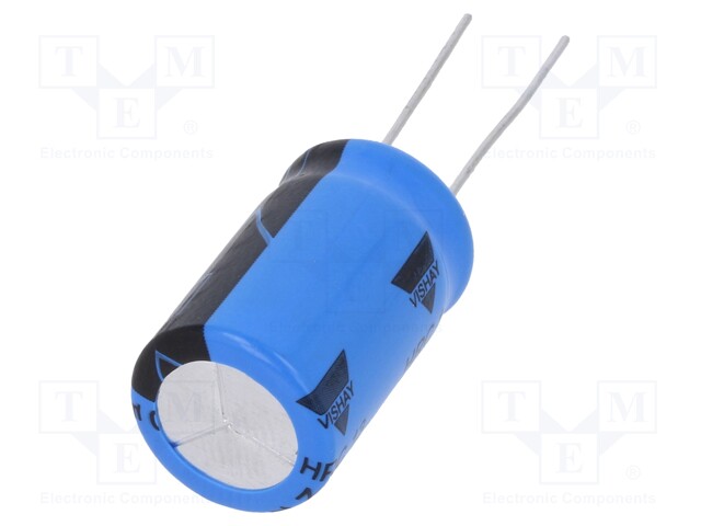 Capacitor: electrolytic; THT; 10uF; 450VDC; ±20%; 10000h; -25÷105°C