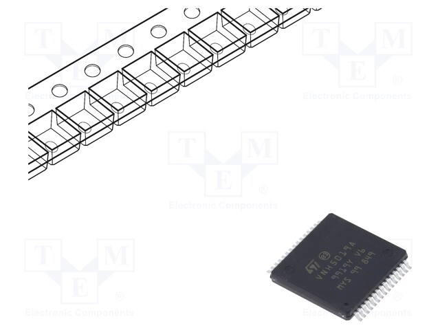 Driver; brush motor controller; 30A; Channels: 2; 20kHz; 5.5÷24V