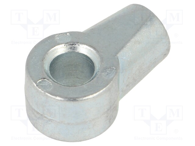 Mounting element for gas spring; Mat: zamak; 8.2mm; Thread: M8