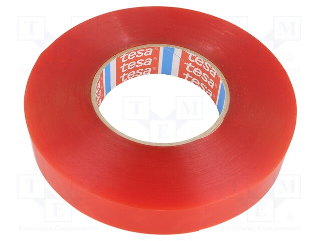 Tape: fixing; W: 25mm; L: 50m; D: 0.205mm; V: double-sided; 100°C; 50%