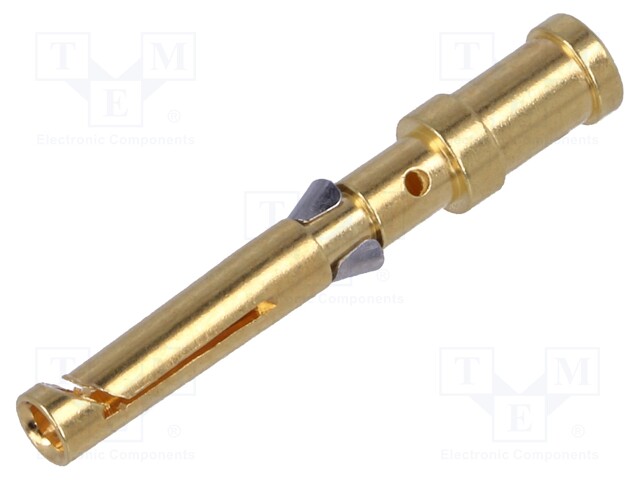 Contact; female; 1.5mm2; 16AWG; gold-plated; crimped; bulk; 10A