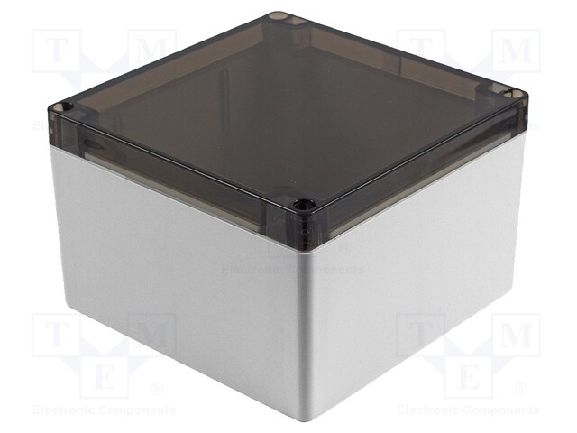 Enclosure: multipurpose; X: 140mm; Y: 140mm; Z: 90mm; 1554; grey; IP68