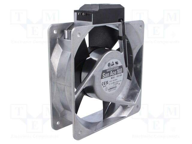 Fan: AC; axial; 160x160x51mm; 432m3/h; 56dBA; ball bearing; 2850rpm