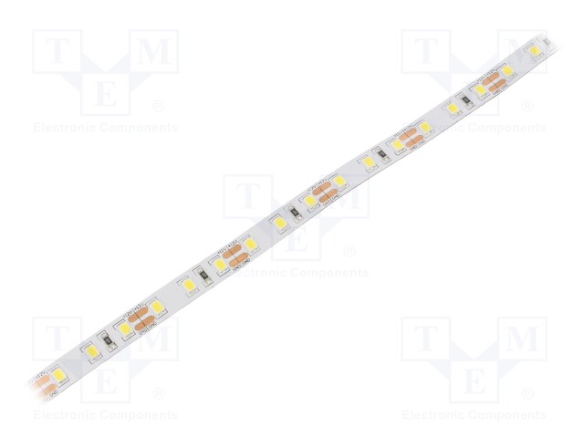 LED tape; white cold; LED/m: 96; SMD; 2835; 12V; 8mm; without cover