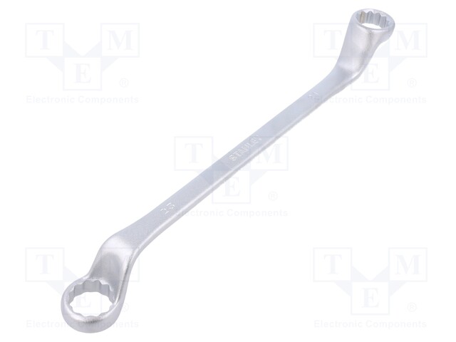 Key; box,bent; 21mm,23mm; Chrom-vanadium steel; L: 326.5mm