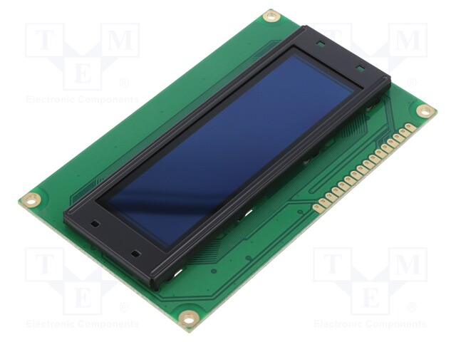 Display: OLED; graphical; 100x32; green; 5VDC