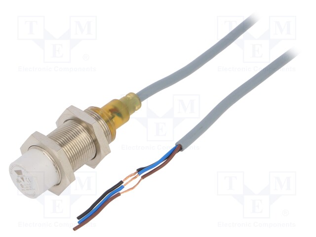 Sensor: inductive; 0÷8mm; 10÷36VDC; M18; Connection: lead 2m; IP67