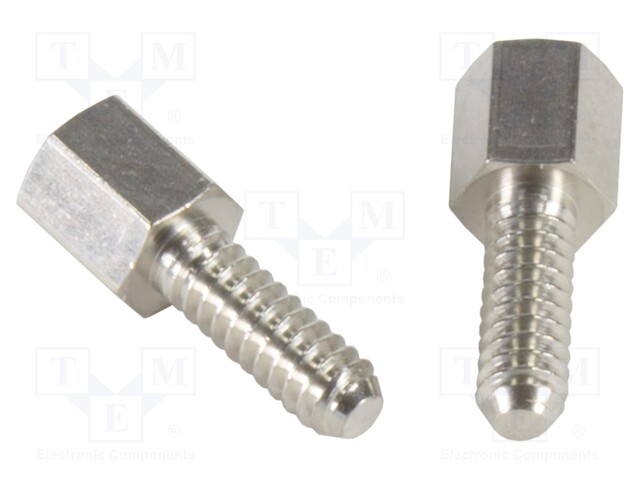 Threaded head screw; UNC4-40; Thread len: 2.7mm