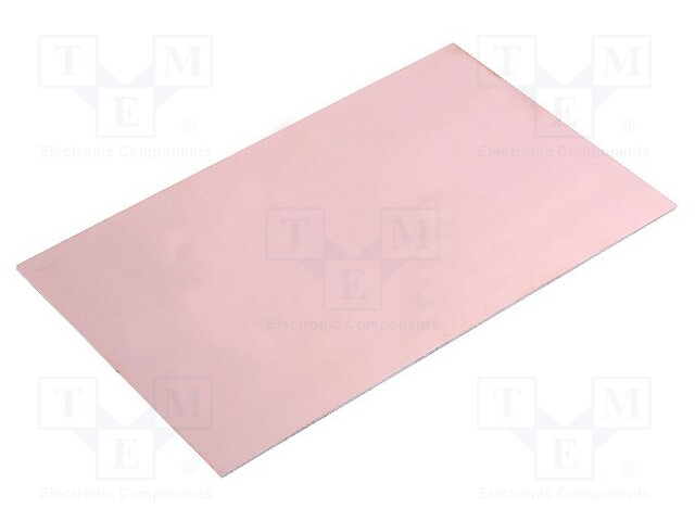 Laminate; FR4; 1.2mm; L: 160mm; W: 100mm; Coating: copper