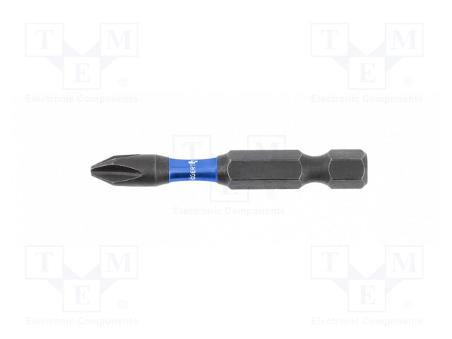 Screwdriver bit; Phillips; PH2; Overall len: 50mm; 2pcs.