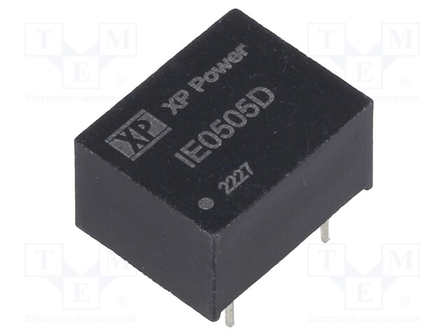 Converter: DC/DC; 1W; Uin: 5V; 5VDC; Iout: 200mA; DIP; 1.8g; 150kHz