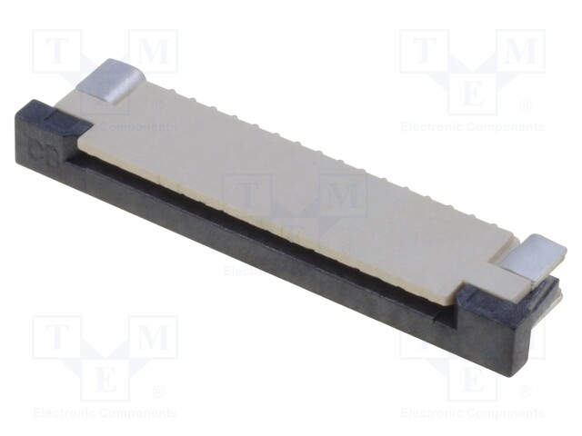 Connector: FFC (FPC); horizontal; PIN: 16; ZIF,top contacts; SMT