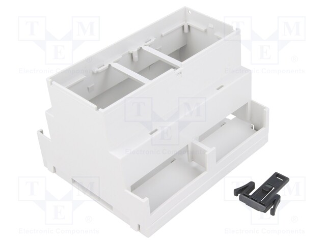 Enclosure: for DIN rail mounting; Y: 90mm; X: 106mm; Z: 68mm; PPO