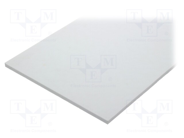 Sheet; Dim: 300x500mm; D: 40mm; natural