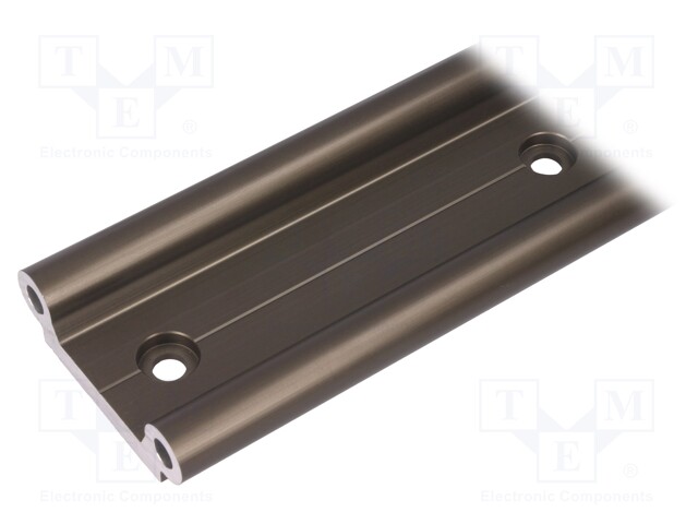 Double rail; aluminium; Ø: 16mm; L: 1000mm; W: 60mm; DryLin® W