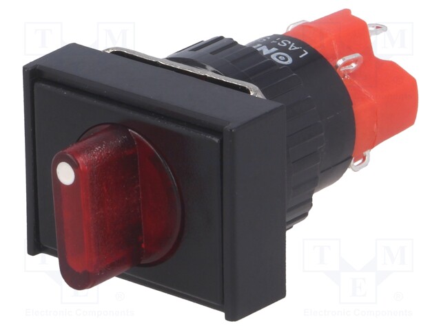 Switch: rotary; Pos: 2; SPST-NO + SPST-NC; 3A/220VAC; 2A/24VDC