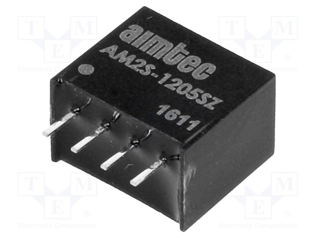 Converter: DC/DC; 2W; Uin: 10.8÷13.2V; 5VDC; Iout: 400mA; SIP4; 1.8g