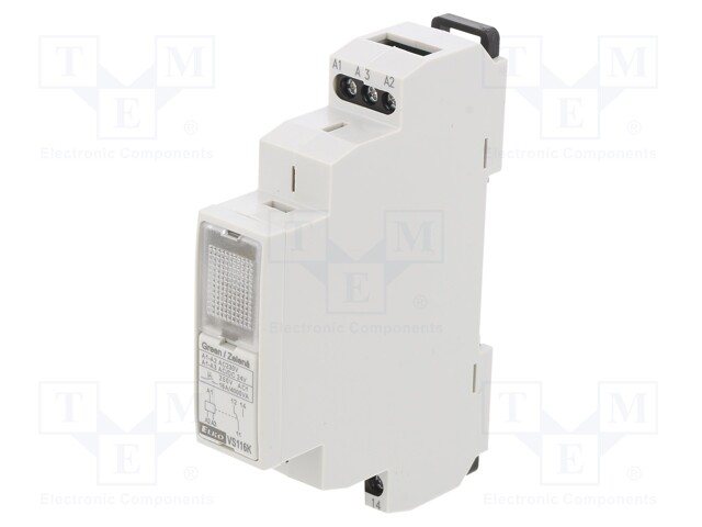 Relay: installation; monostable; SPDT; Uswitch: max.250VAC; 16A