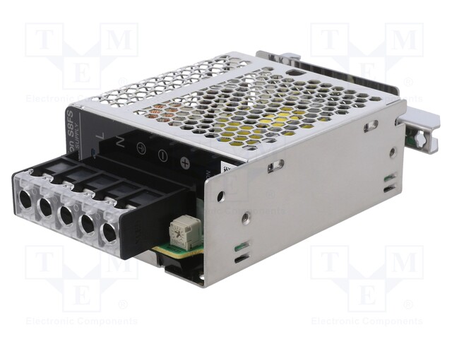 Power supply: switched-mode; 30W; 12VDC; 3A; 85÷264VAC; 80÷370VDC