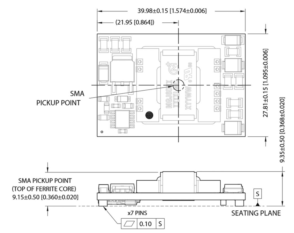 Isolated Board Mount DC/DC Converter, Gate Drive, 2 Output, 4.8 W, 20 V, 240 mA, -5 V