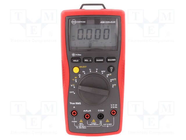 Digital multimeter; LCD (3999),bargraph,with a backlit