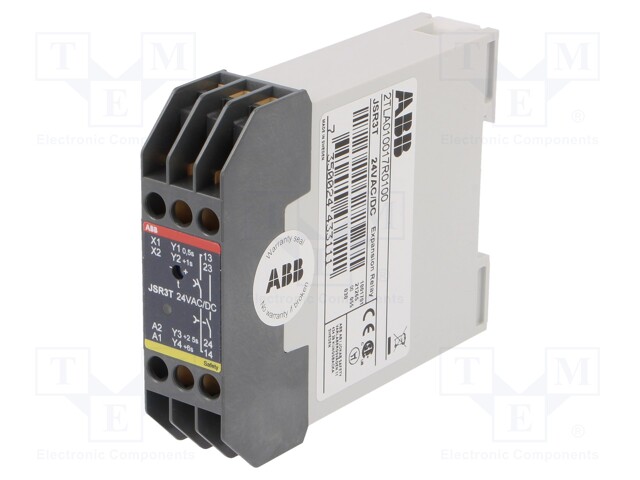 Module: extension; 24VAC; 24VDC; Mounting: DIN; -10÷55°C; IP20