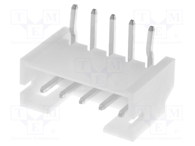 Socket; wire-board; male; PH; 2mm; PIN: 5; THT; 100V; 2A; -25÷85°C