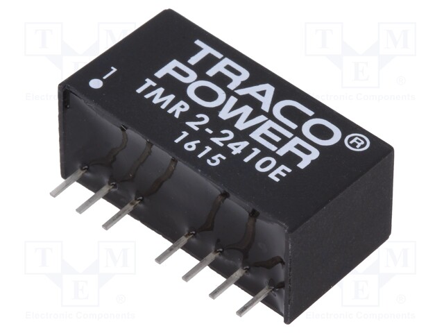 Converter: DC/DC; 2W; Uin: 18÷36V; Uout: 3.3VDC; Iout: 500mA; SIP8