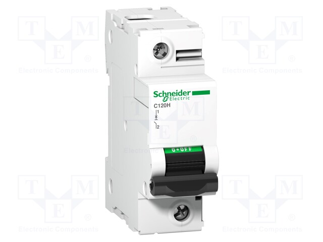 Circuit breaker; 230/400VAC; Inom: 100A; Poles: 1; DIN; Charact: C