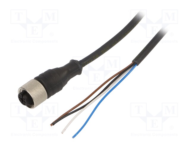 4A; 250VAC; IP67; Accessories for sensors: Connection lead; PIN: 4