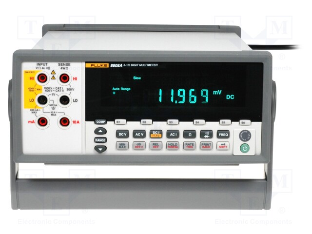 Benchtop multimeter; 2x VFD 5,5 digit; 1u÷200m/2/20/200/1000V