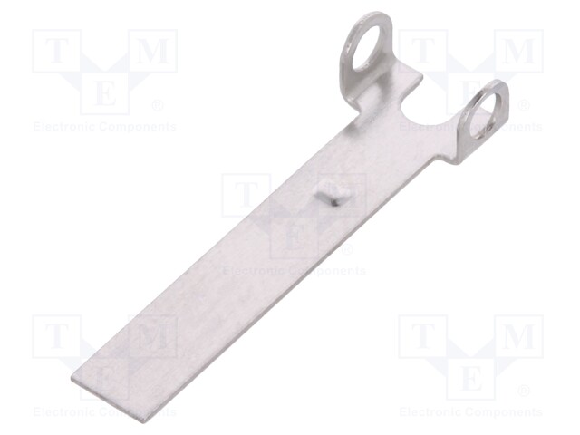 Straight lever; 17.6mm; Mat: stainless steel