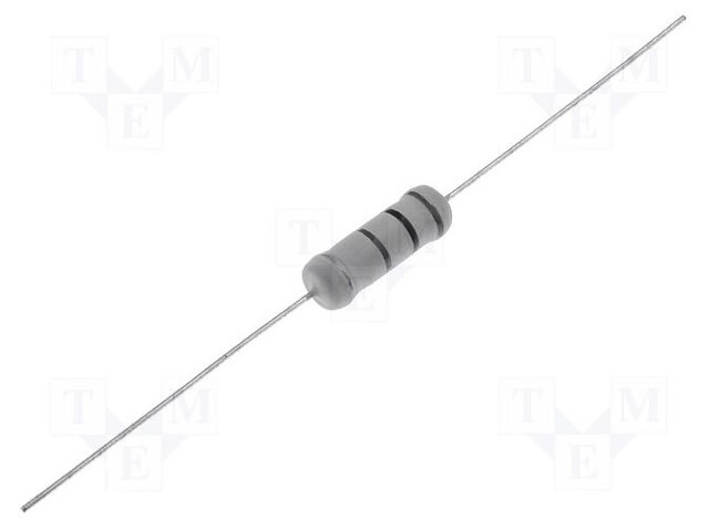 Resistor: metal oxide; THT; 6.8kΩ; 5W; ±5%; Ø6x17mm; axial