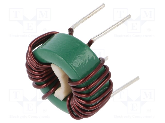 Inductor: wire; THT; 680uH; 20A; 3mΩ; 230VAC; 15x12.5mm; -20÷+50%