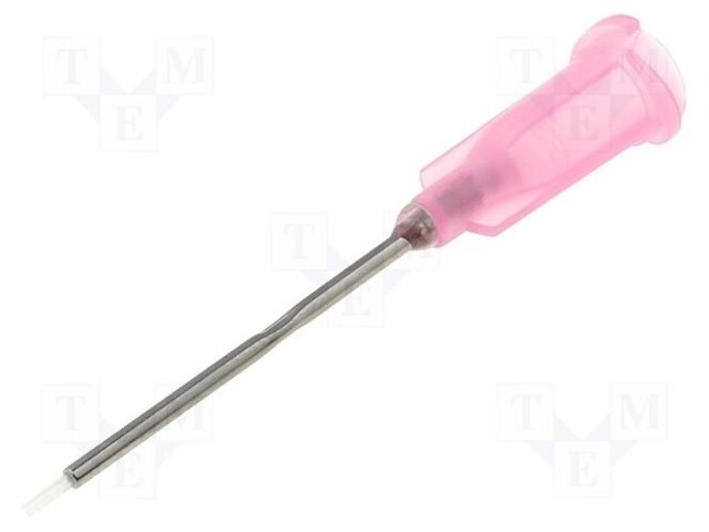 Needle: special; 1.37"; straight; 0.15mm; Tip mat: PTFE