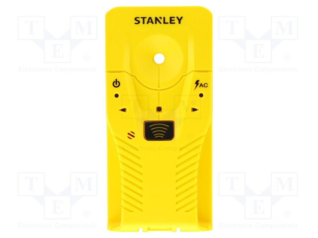 Non-contact detection of metal, voltage and wood; LEDs