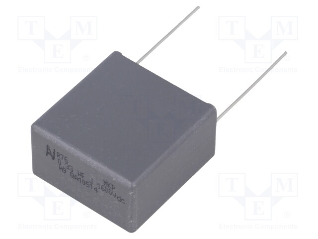 Capacitor: polypropylene; 330nF; 27.5mm; ±5%; 32x18x33mm; 2kV/μs