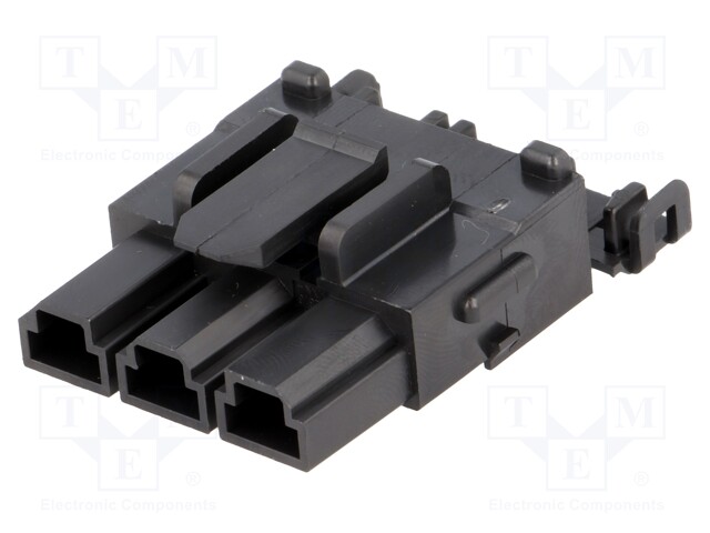 Plug; wire-board; female; Series: Mini-Fit Sr; 10mm; PIN: 3; 600V