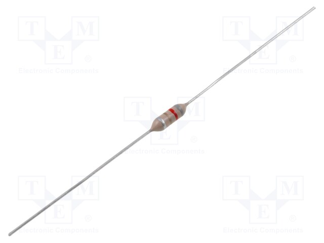 Inductor: axial; THT; 1000uH; 0.038A; 72Ω; Ø3.05x7.62mm; ±10%