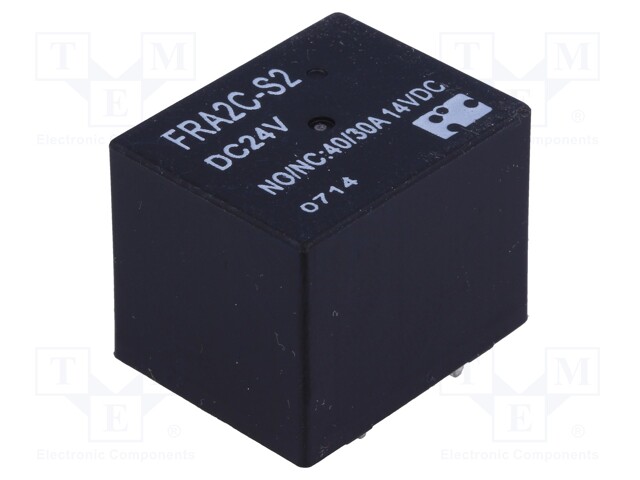 Relay: electromagnetic; SPDT; Ucoil: 24VDC; 40A; automotive; 1.6W