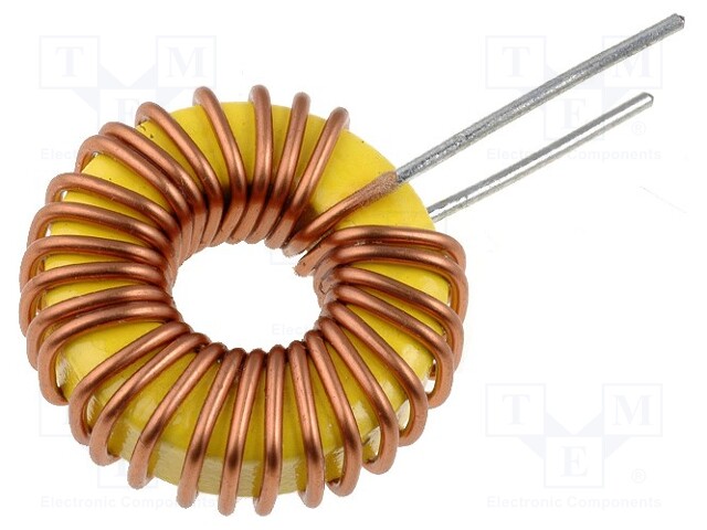 Inductor: wire; THT; 35uH; 5A; 45mΩ