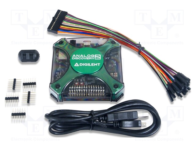 PC connected oscilloscope; Band: 30MHz; Channels: 2; 16kpts/ch