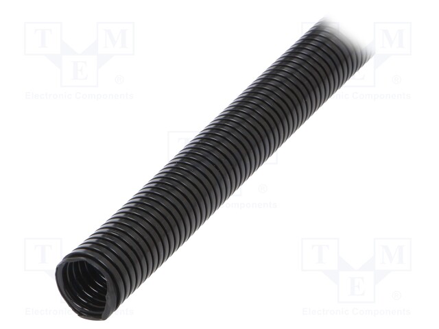 Conduit; ØBraid : 17mm; polyamide; black; Len: 50m; -40÷120°C