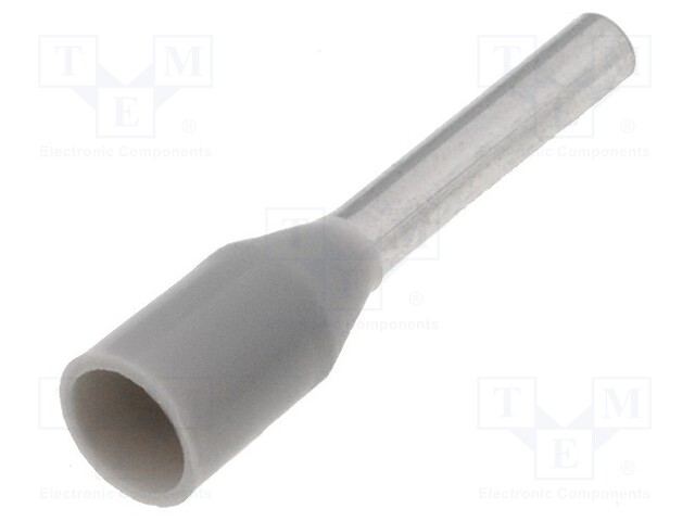 Bootlace ferrule; insulated; copper; Insulation: polypropylene