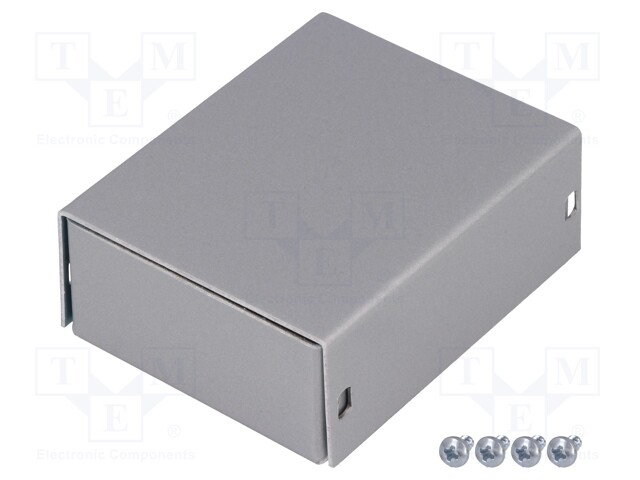 Enclosure: multipurpose; X: 57mm; Y: 72mm; Z: 28mm; AL BOX; aluminium